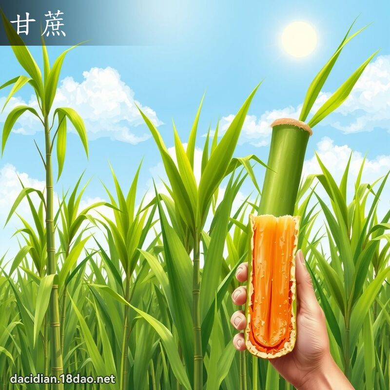 甘蔗 - 國語大辭典配圖