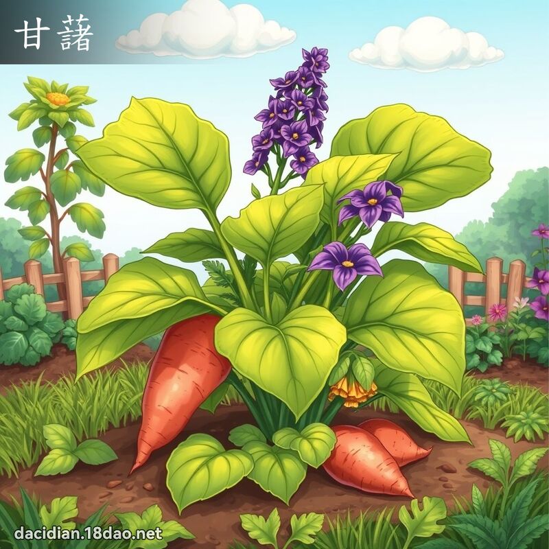 甘藷 - 國語大辭典配圖