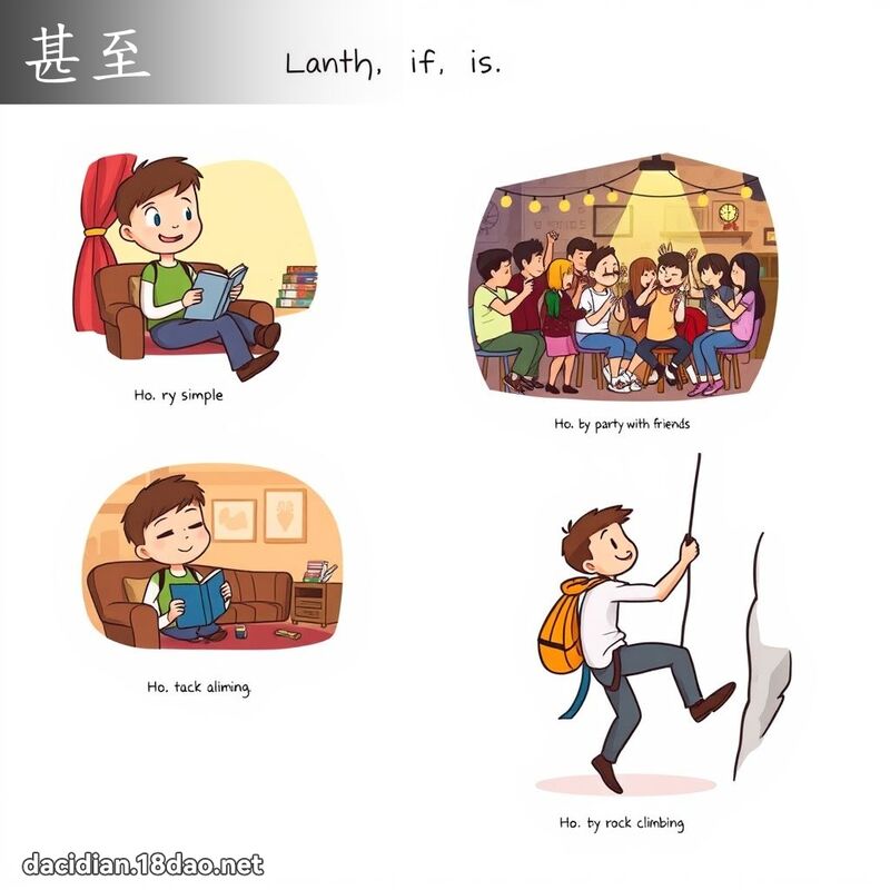 甚至 - 國語大辭典配圖
