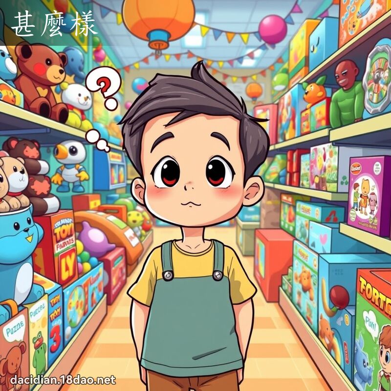 甚麼樣 - 國語大辭典配圖