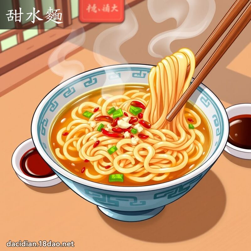 甜水麵 - 國語大辭典配圖