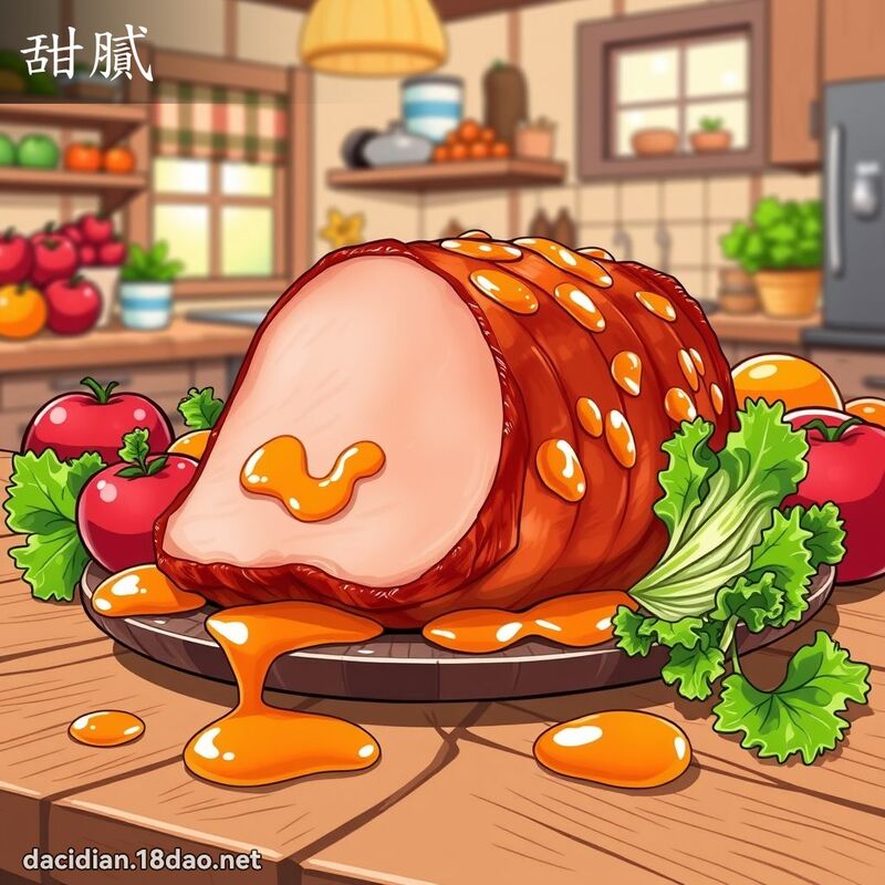 甜膩 - 國語大辭典配圖