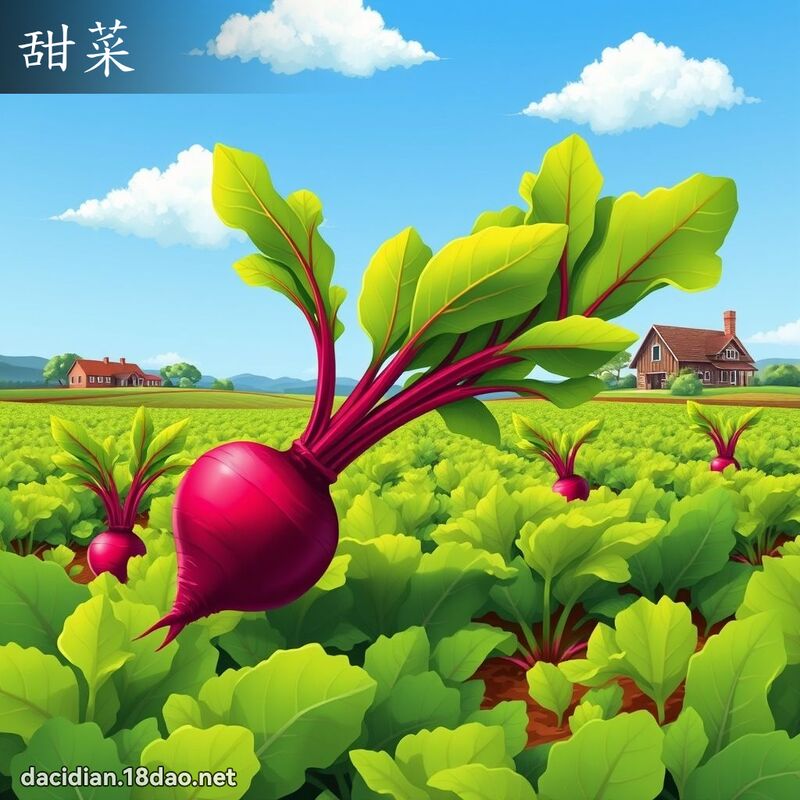 甜菜 - 国语大辞典配图