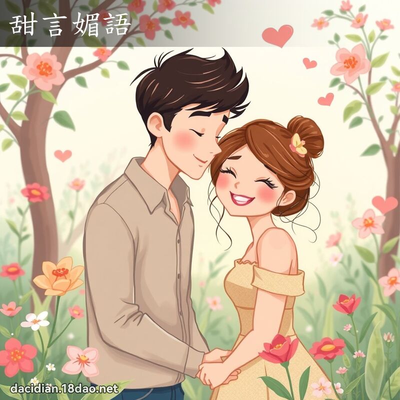 甜言媚语 - 国语大辞典配图