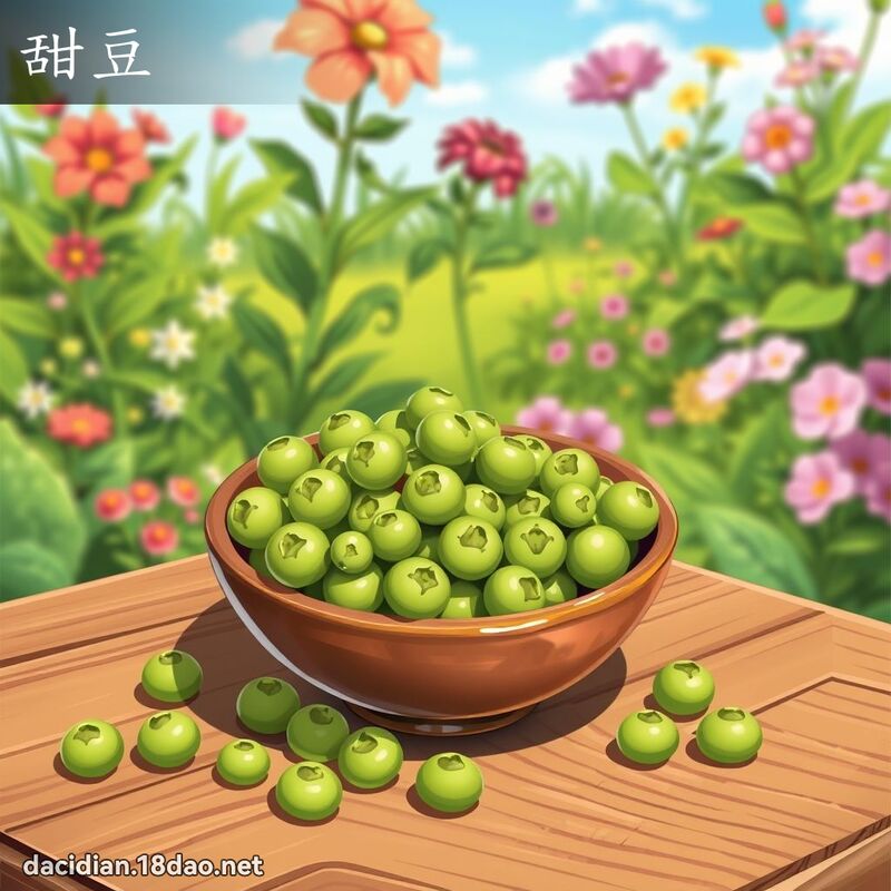 甜豆 - 國語大辭典配圖
