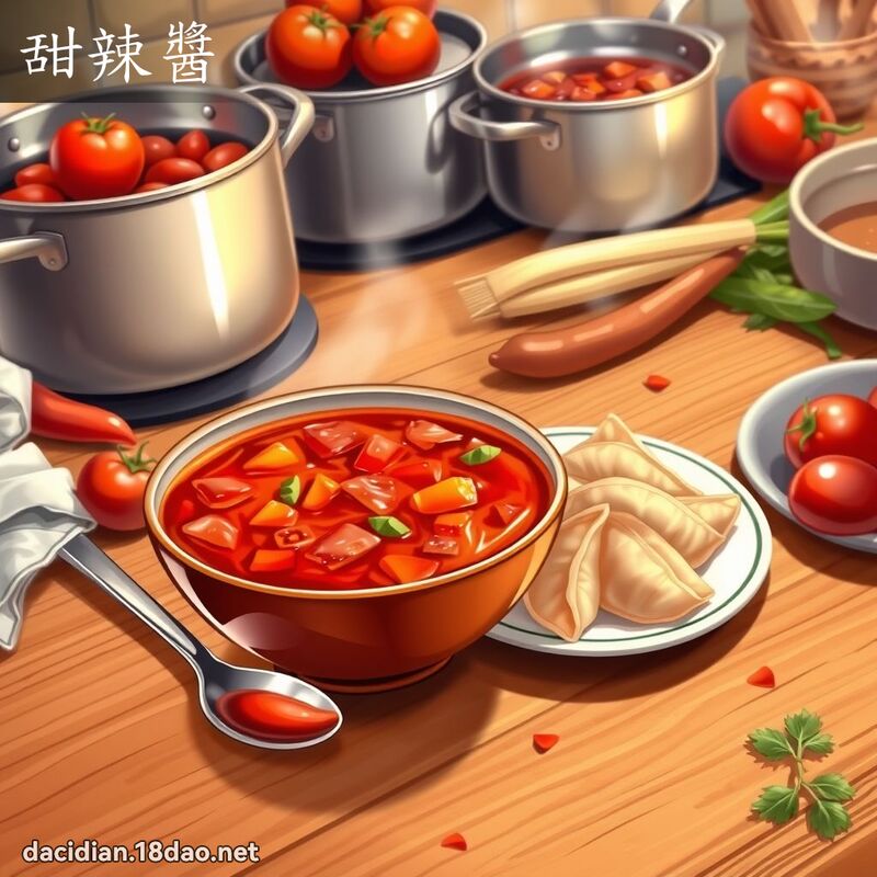 甜辣酱 - 国语大辞典配图