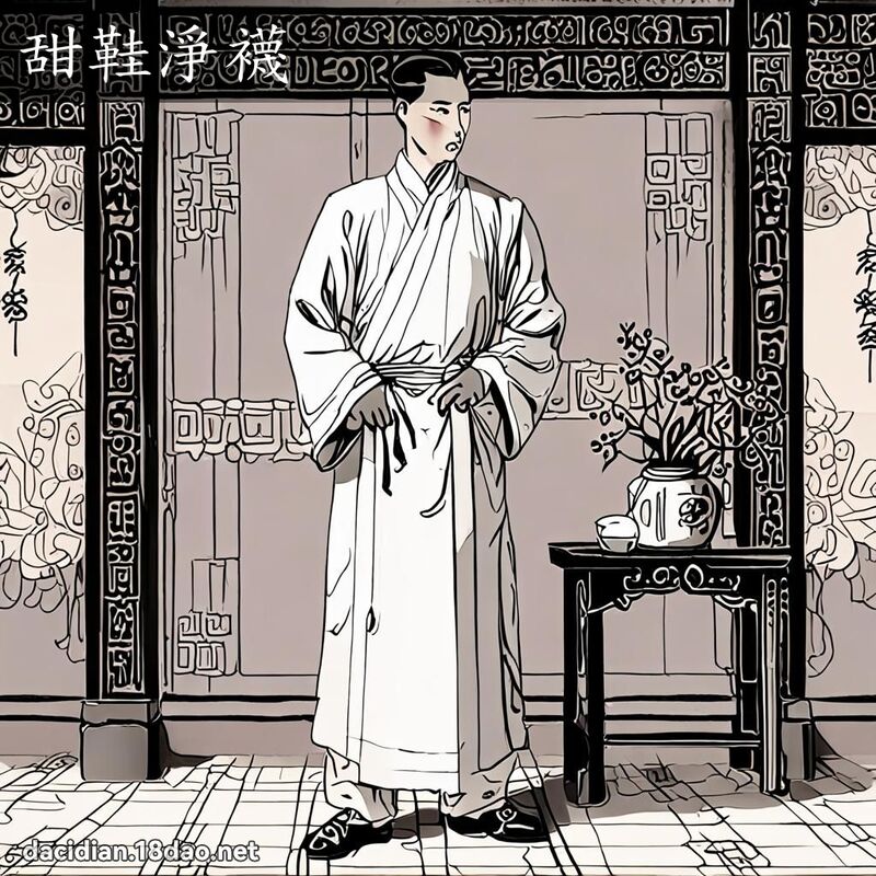 甜鞋淨襪 - 國語大辭典配圖