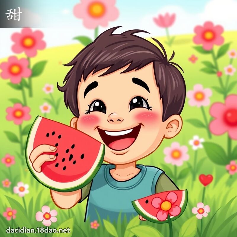 甜 - 國語大辭典配圖