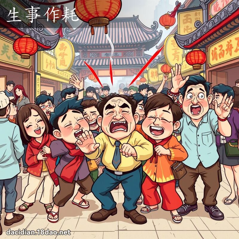 生事作耗 - 國語大辭典配圖
