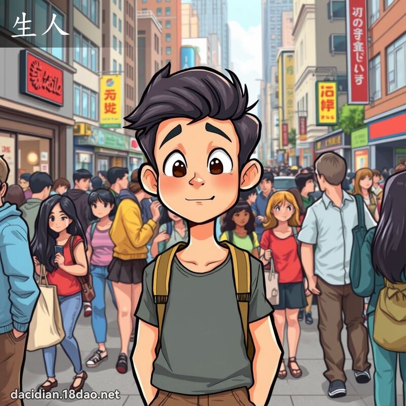 生人 - 国语大辞典配图