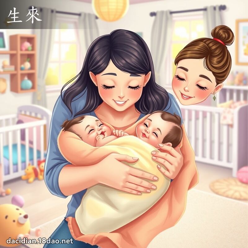 生來 - 國語大辭典配圖
