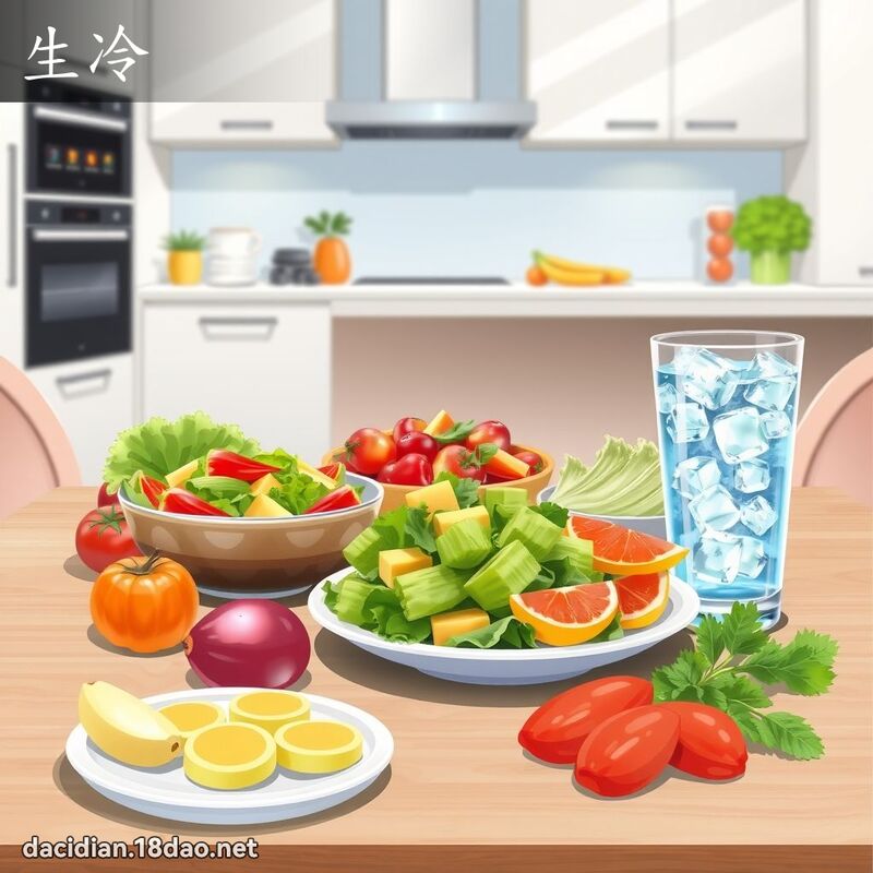 生冷 - 國語大辭典配圖