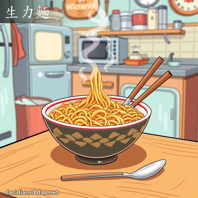 生力麵 - 國語大辭典配圖