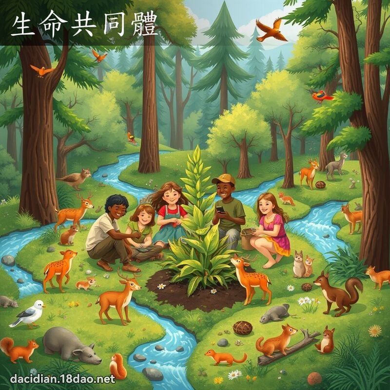 生命共同體 - 國語大辭典配圖