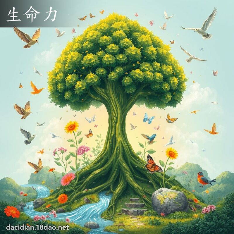 生命力 - 國語大辭典配圖