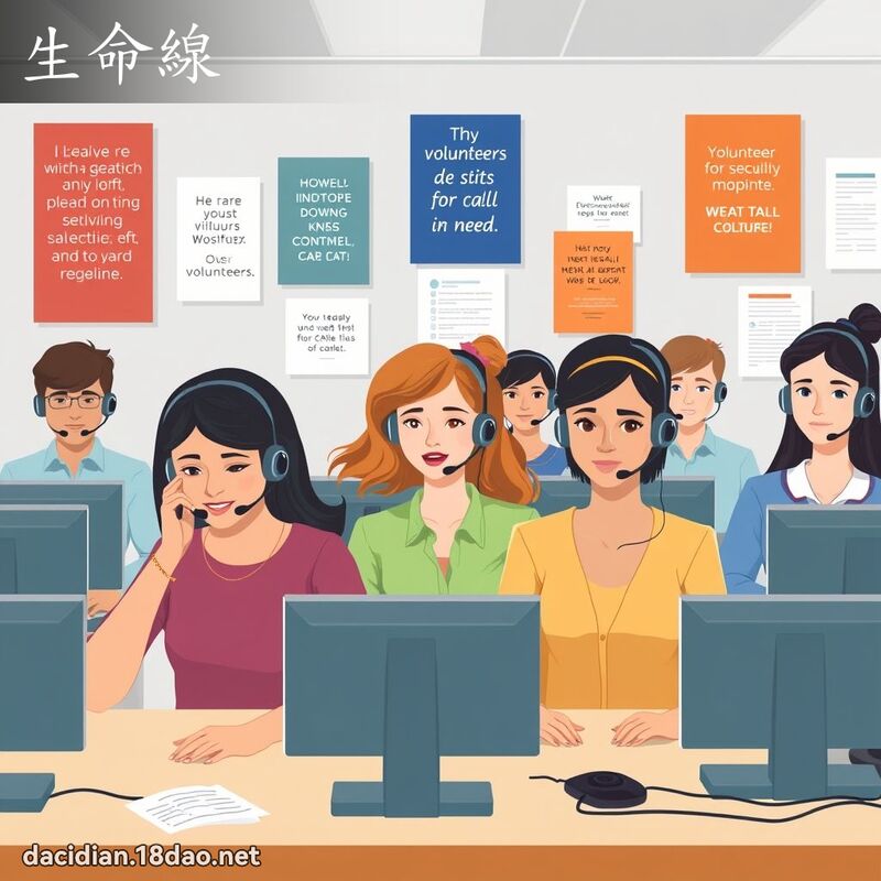 生命线 - 国语大辞典配图