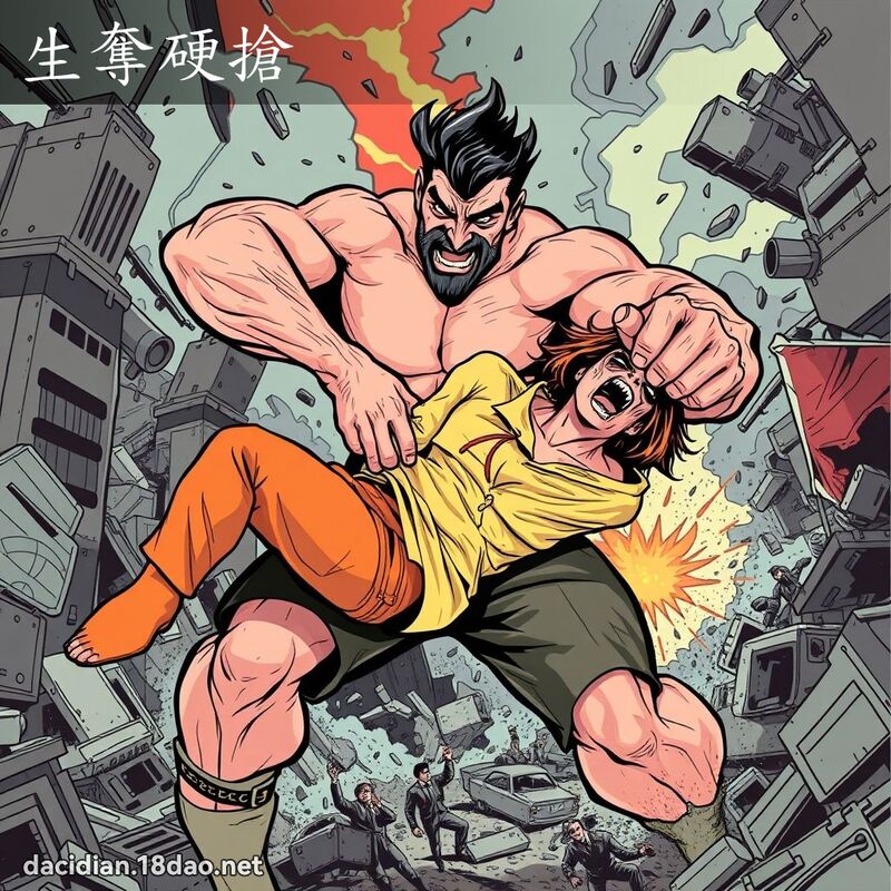 生夺硬抢 - 国语大辞典配图