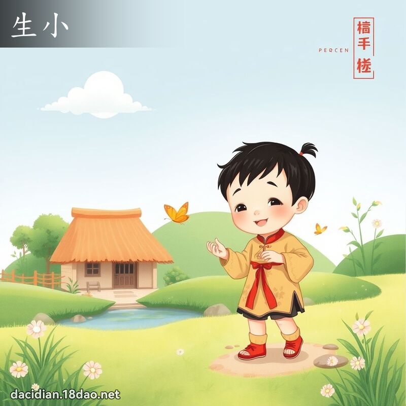 生小 - 國語大辭典配圖