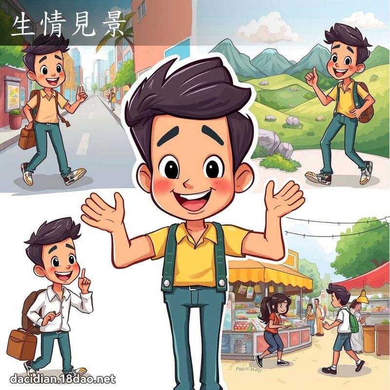 生情见景 - 国语大辞典配图