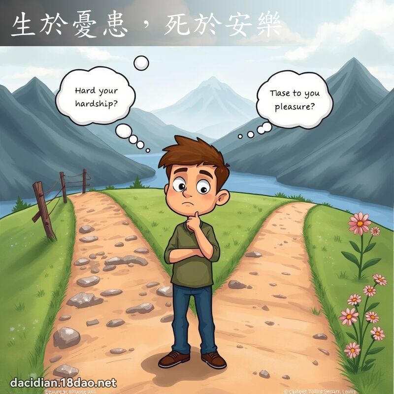 生於忧患，死於安乐 - 国语大辞典配图