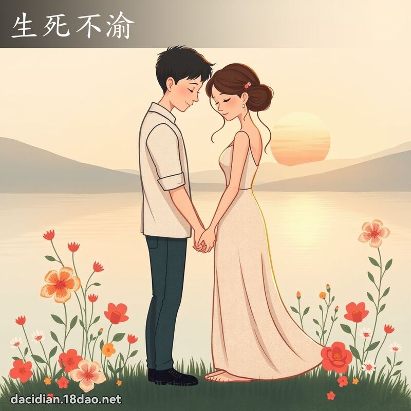 生死不渝 - 國語大辭典配圖