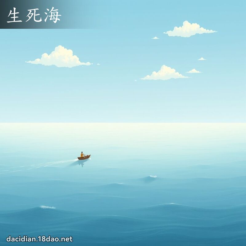 生死海 - 国语大辞典配图