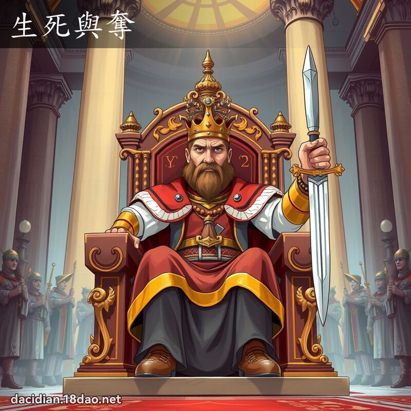 生死与夺 - 国语大辞典配图