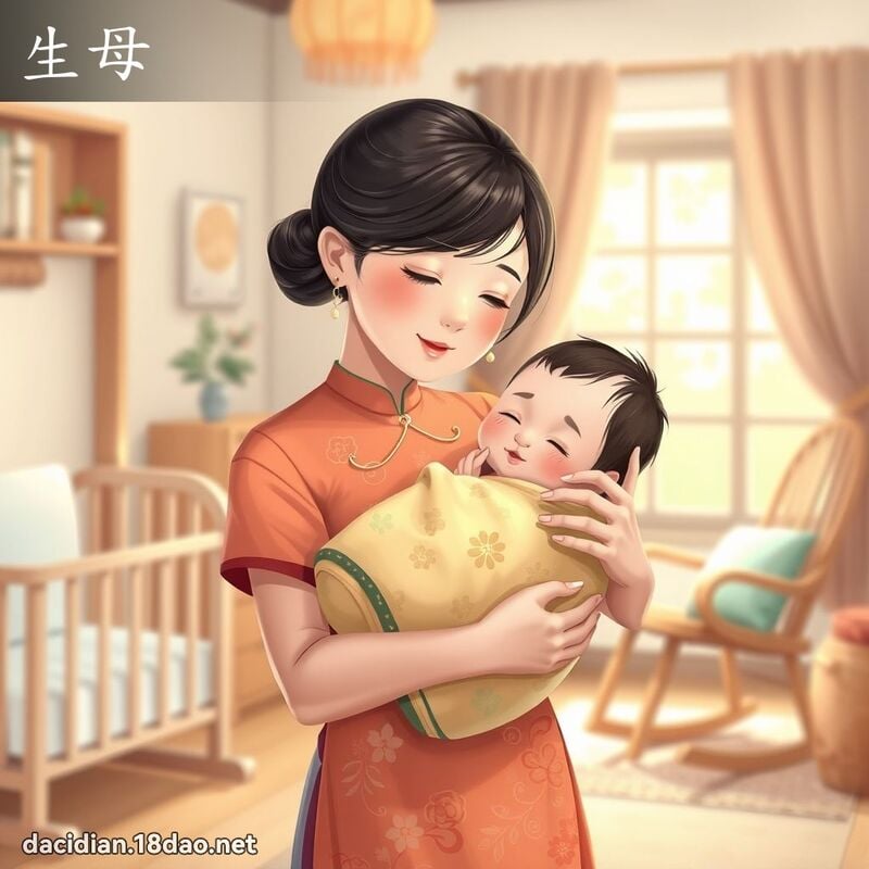 生母 - 国语大辞典配图