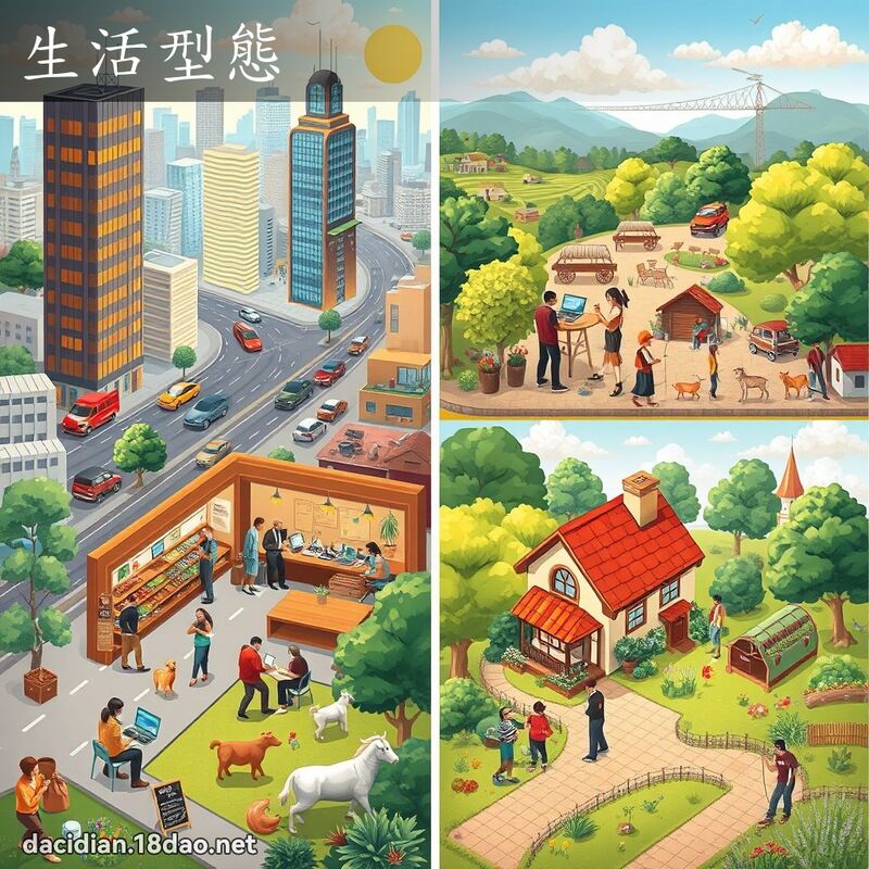 生活型態 - 国语大辞典配图