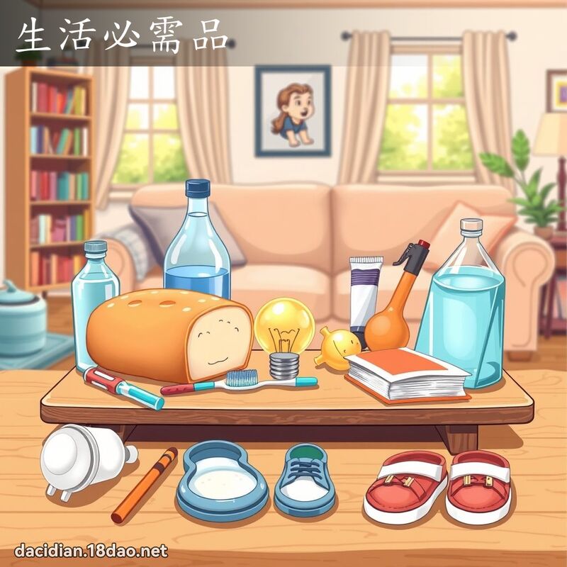 生活必需品 - 國語大辭典配圖
