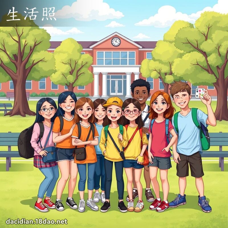 生活照 - 國語大辭典配圖