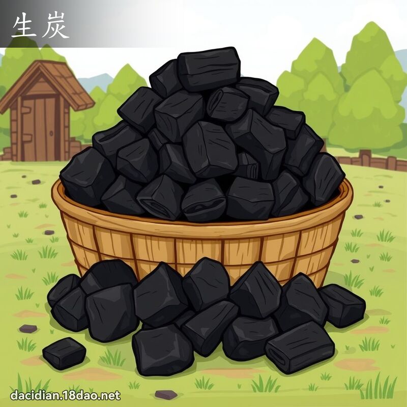 生炭 - 国语大辞典配图