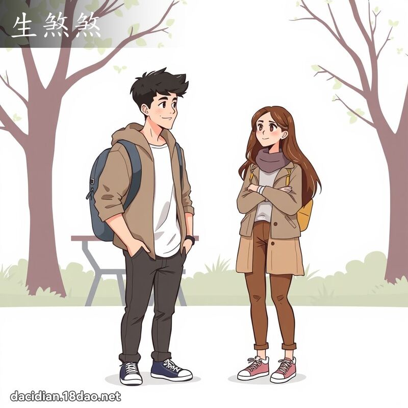 生煞煞 - 国语大辞典配图
