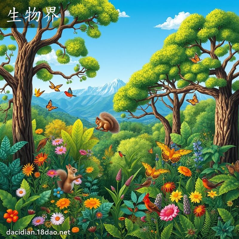生物界 - 国语大辞典配图