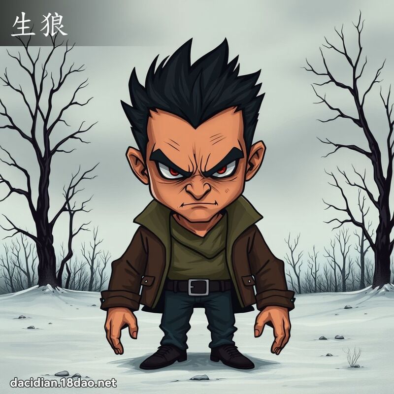 生狼 - 國語大辭典配圖