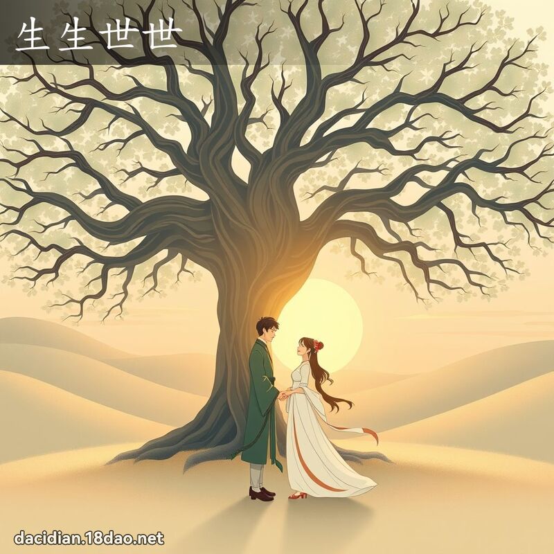 生生世世 - 國語大辭典配圖