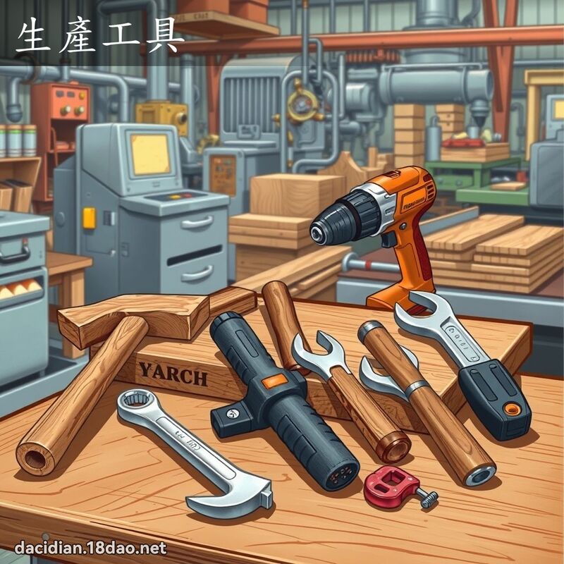 生產工具 - 國語大辭典配圖