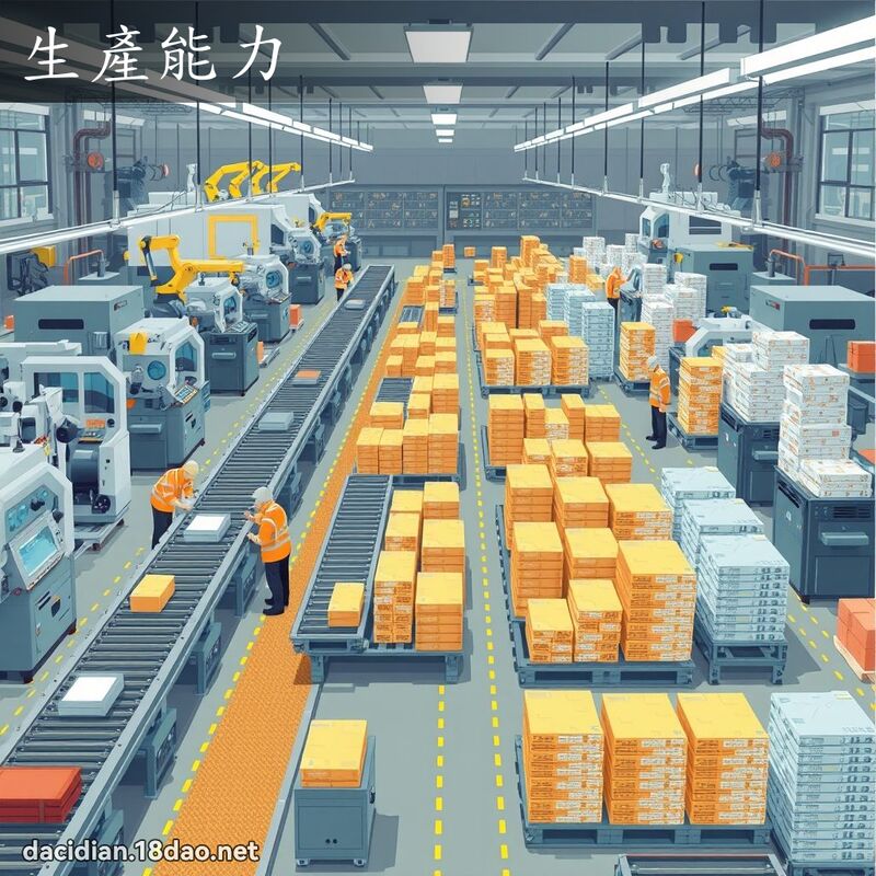 生產能力 - 國語大辭典配圖