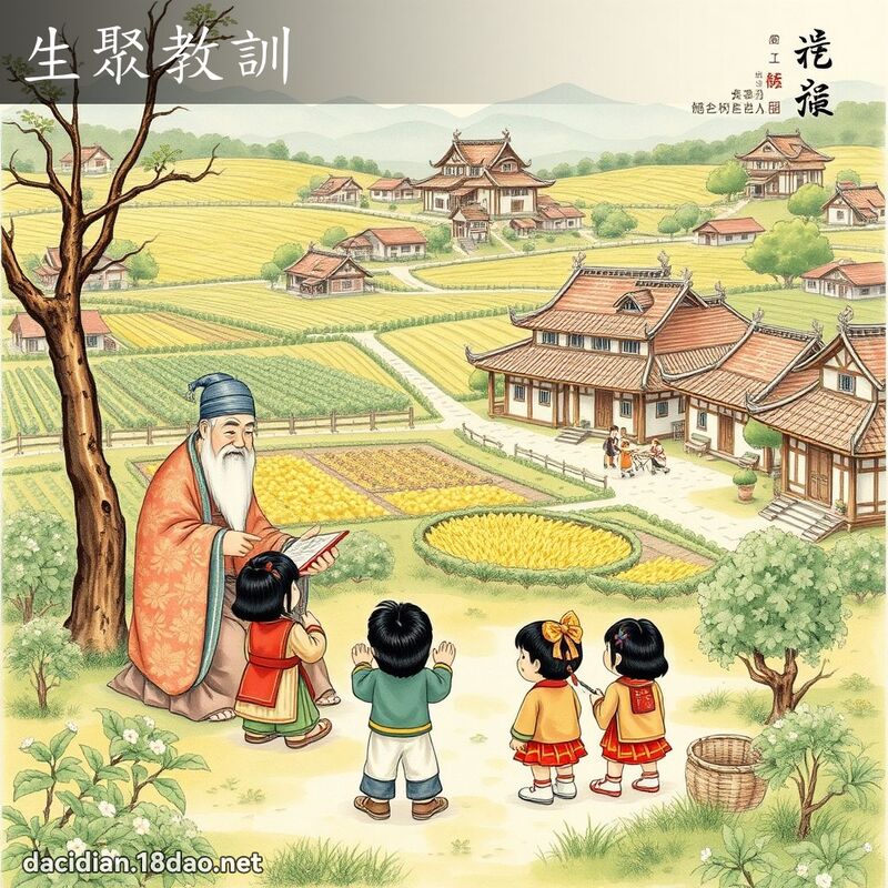 生聚教訓 - 國語大辭典配圖