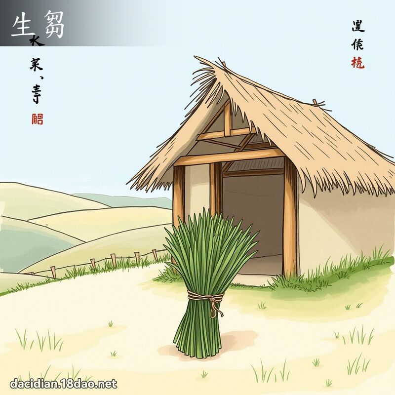 生芻 - 國語大辭典配圖