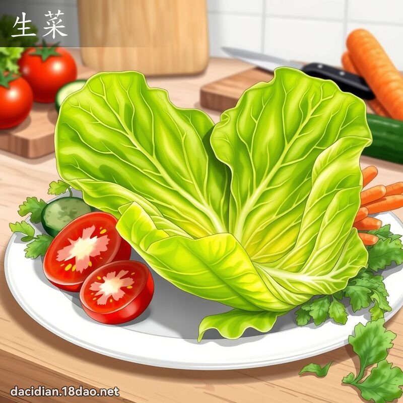 生菜 - 国语大辞典配图