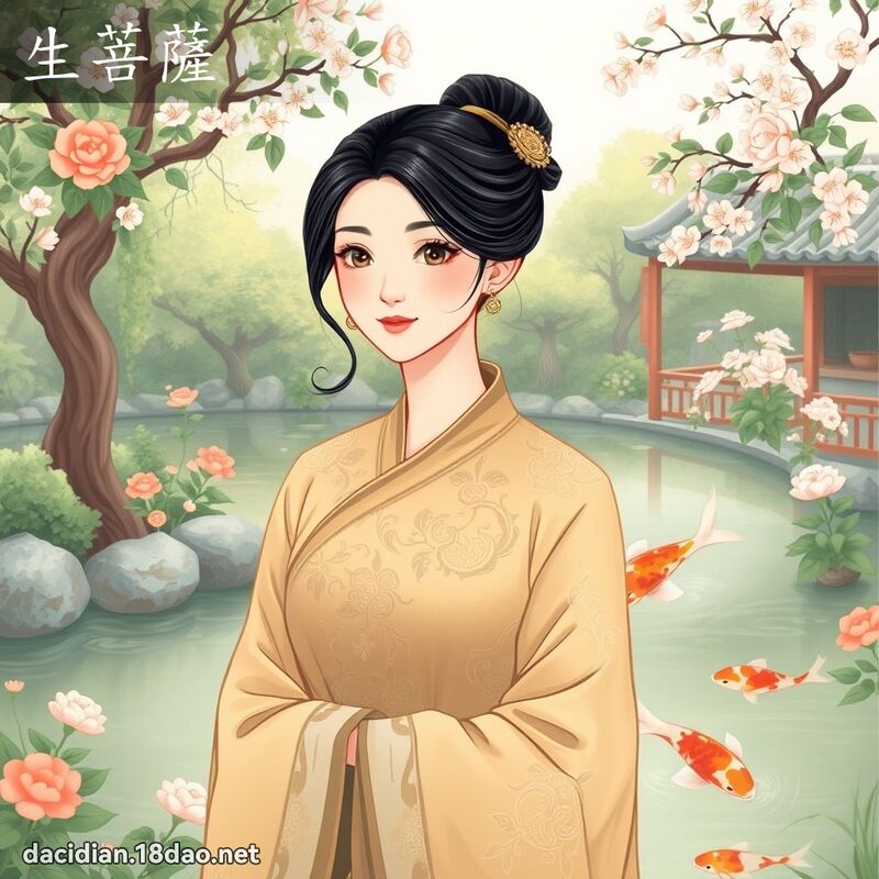 生菩萨 - 国语大辞典配图