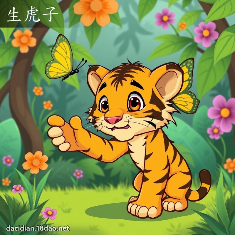 生虎子 - 國語大辭典配圖