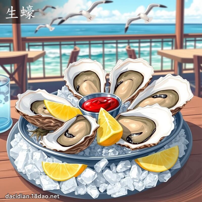 生蠔 - 國語大辭典配圖