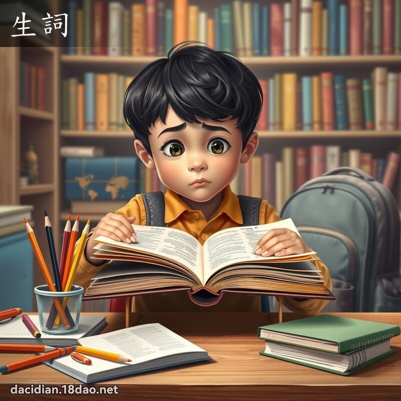 生词 - 国语大辞典配图