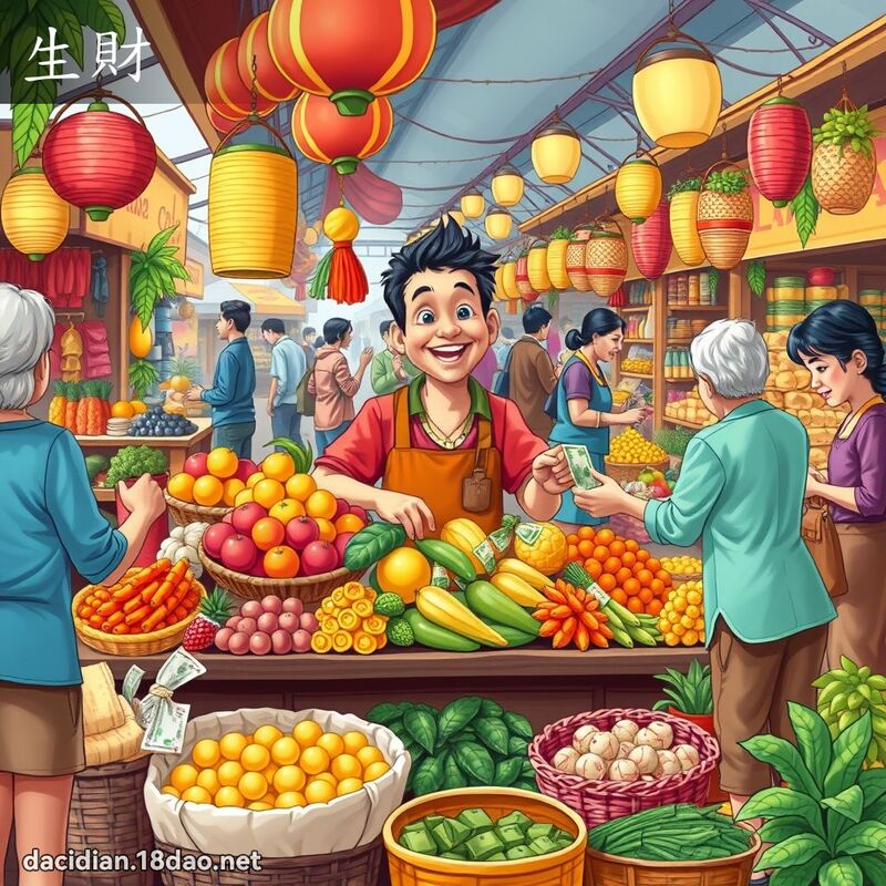 生財 - 國語大辭典配圖