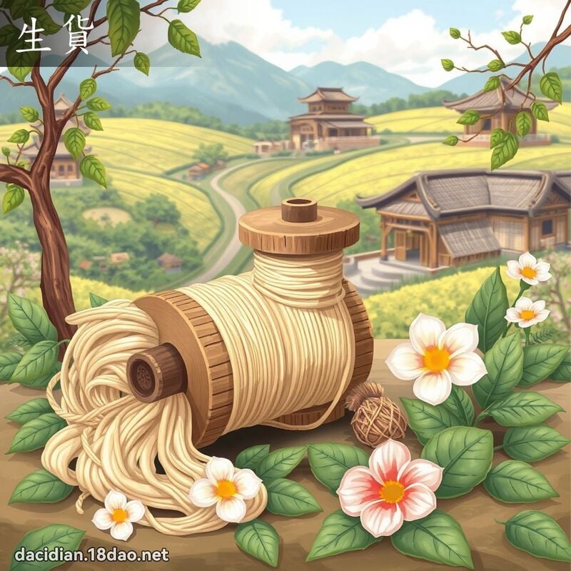 生貨 - 國語大辭典配圖