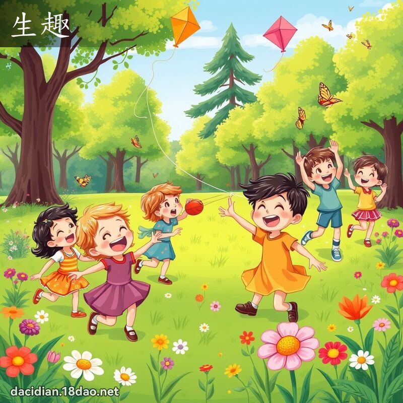 生趣 - 國語大辭典配圖