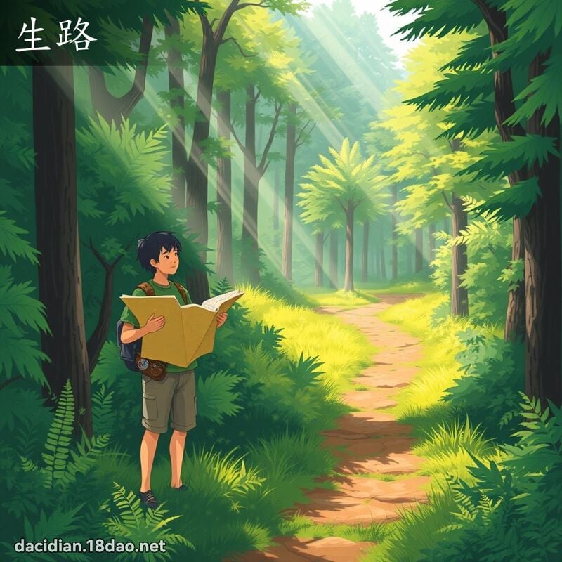 生路 - 國語大辭典配圖