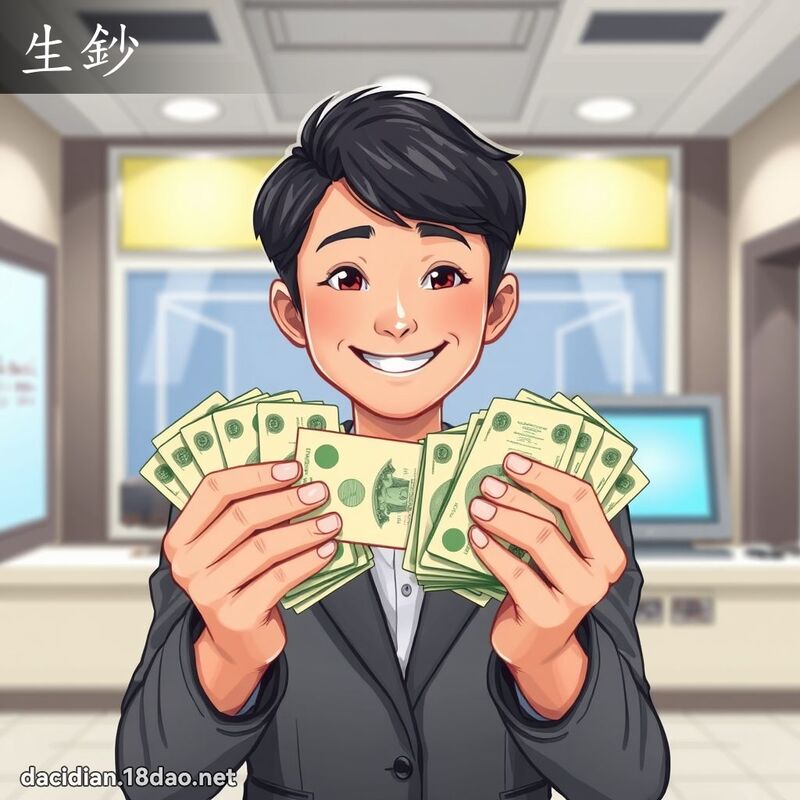 生鈔 - 國語大辭典配圖